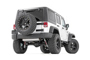 Estribos Contorneados Abatibles | 4 Puertas | Jeep Wrangler Unlimited 2WD/4WD (2007-2018)