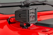 Kit de Luces LED | Montaje en Cowl | 2" Negro Pair | Jeep Gladiator JT/Wrangler JL (18-26)