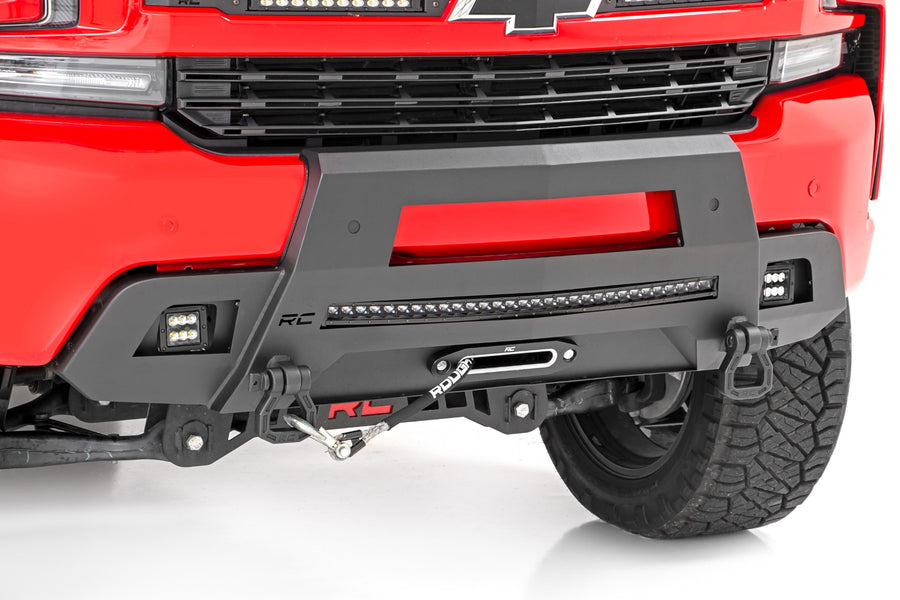 Defensa con Montaje Oculto de Malacate | Chevy Silverado 1500 2WD/4WD (2019-2022)