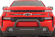 Kit de Luces LED | Montaje en Parrilla | 10" Cromado Slimline Pair | Chevy Silverado 1500 (19-22)