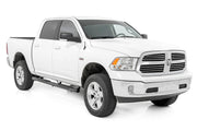 Estribo Tubular Ovalado | Cabina Crew | Negro | Ram 1500/2500/3500 2WD/4WD (2010-2025 & Classic)