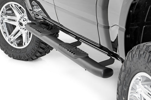 Estribo Tubular Ovalado | Cabina Crew | Negro | Ram 1500 (19-26)/1500 TRX (21-24)