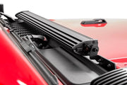 Kit de Luces LED | Hood Mount | 30" Negro Single Row | Jeep Gladiator JT/Wrangler JL (18-26)
