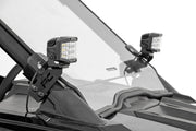 Kit de Luces LED | "A" Pillar Mount | 2" Negro Pair | Ámbar DRL | Polaris RZR PRO XP