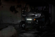 12 Inch LED Serie Negro Light Bar | Single Row | Ámbar DRL