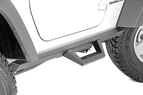 Estribos Contorneados Abatibles | 2 Puertas | Jeep Wrangler JK 4WD (2007-2018)