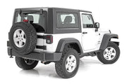 Estribos Contorneados Abatibles | 2 Puertas | Jeep Wrangler JK 4WD (2007-2018)