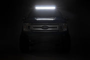 Rack de Techo | Delantero y Trasero 40 Inch Single Row BLK LEDs | Ford F-150 2WD/4WD (15-18)