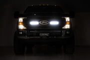 Kit de Luces LED | Montaje en Parrilla | 10 Inch Negro | Slimline | Ford F-250 Super Duty (20-22)