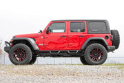 Estribos Contorneados Abatibles | 4 Puertas | Jeep Wrangler JL (21-25)/Wrangler Unlimited (18-26)