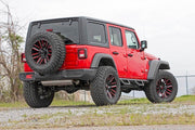Estribos Contorneados Abatibles | 4 Puertas | Jeep Wrangler JL (21-25)/Wrangler Unlimited (18-26)