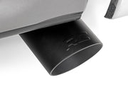 Puntera de Escape | Negro | Logo RC | 2.5-3.125 Inch Pipe