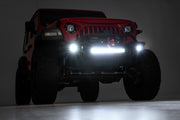 Defensa Delantera con Malacate | Tubular | Placa de Protección | Jeep Gladiator JT/Wrangler JK & JL/Wrangler Unlimited