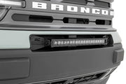 Kit de Luces LED | Montaje de Defensa | 20" Negro Single Row | Ford Bronco Sport (21-26)