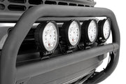 4 Inch LED Serie Cromado Light | Redondo | Pair
