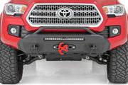 Defensa Delantera | Híbrido | 12000 Lb Malacate Serie Pro | Cuerda Sintética | Toyota Tacoma (16-23)