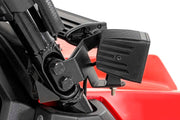 Kit de Luces LED | Montaje en Jaula | 2" Cromado Pair | Ángulo Amplio | Honda Pioneer 1000
