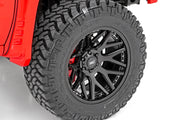 Rough Country 95 Serie Rin | Una Pieza | Negro Brillante | 20x10 | 8x6.5 | -19mm