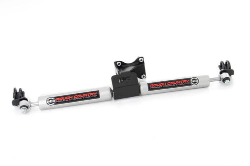 N3 Estabilizador de Dirección | Dual | Elevación de 2-8 Pulgadas | Jeep Wrangler JK/Wrangler Unlimited (07-18)