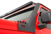 Kit de Luces LED | Parabrisas | 50" BLK Dual Row | WHT DRL | Jeep Gladiator JT/Wrangler JL (18-26)