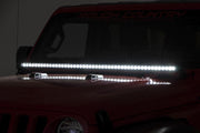 Kit de Luces LED | Montaje en Cowl | 50" Spectrum Single Row | Jeep Gladiator JT/Wrangler JL (18-26)