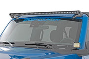 Kit de Luces LED | Parabrisas Superior | 50" Negro Single Row | Ford Bronco (21-26)