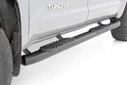 Estribo Tubular Ovalado | Cabina Crew | Negro | Toyota Tundra 2WD/4WD (2007-2021)
