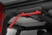 Asas de Sujeción | Acero | Delantero y Trasero | Rojo | Jeep Wrangler JK/Wrangler Unlimited (07-18)