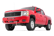 Kit de Luces LED | Fog | 2" Negro Pairs x2 | Blanco DRL | Chevy Silverado 1500/2500HD/3500HD 2WD/4WD
