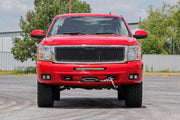 Kit de Luces LED | Fog | 2" Negro Pairs x2 | Blanco DRL | Chevy Silverado 1500/2500HD/3500HD 2WD/4WD