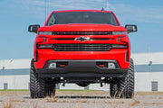 Ganchos de Remolque | Forjado | Rojo | Chevy Silverado 1500 2WD/4WD (2019-2022)