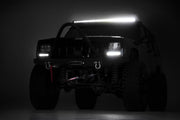 50 Inch LED Serie Negro Light Bar | Curvo | Single Row