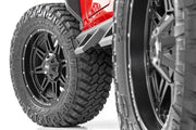 Rough Country 94 Serie Rin | Una Pieza | Negro Mate | 20x10 | 8x6.5 | -18mm