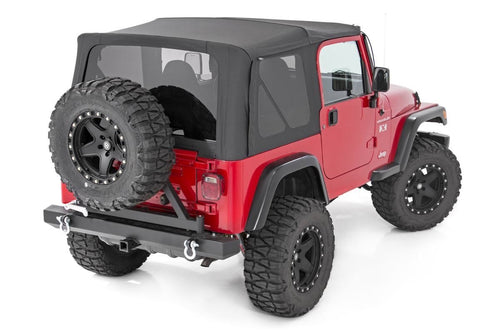 Techo Suave | De Reemplazo | Negro | Medias Puertas | Jeep Wrangler YJ 4WD (87-95)