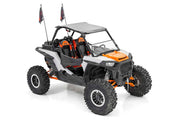 Montaje para Antena Whip | Cage | 4' Multl-Color LED Whip Pair | Polaris RZR XP 1000