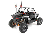 Montaje para Antena Whip | Cage | 4' Multl-Color LED Whip Pair | Polaris RZR XP 1000