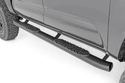 Estribo Tubular Ovalado | Cabina Doble | Negro | Toyota Tacoma 2WD/4WD (2005-2023)