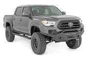 Estribo Tubular Ovalado | Cabina Doble | Negro | Toyota Tacoma 2WD/4WD (2005-2023)