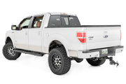 Estribo Tubular Ovalado | Cabina Crew | Negro | Ford F-150 2WD/4WD (2009-2014)