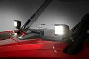Kit de Luces LED | Montaje en Jaula | 2" Cromado Pair | Ángulo Amplio | Honda Talon 1000