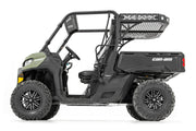 Rack de Carga | Dual 2" Negro LED Pairs | Montaje Empotrado | Can-Am Defender HD 5/HD 8/HD 9/HD 10