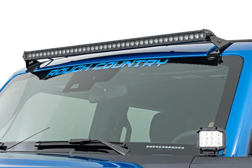 Kit de Luces LED | Parabrisas Superior | 40" Negro Single Row | Ford Bronco (21-26)