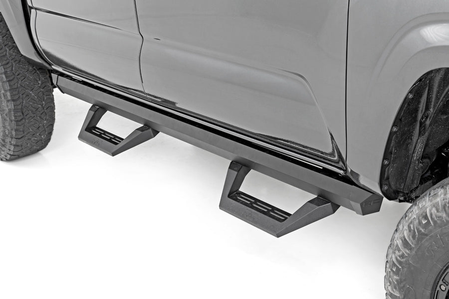 SRX2 Adj Aluminio Step | Cabina Doble | Toyota Tacoma 2WD/4WD (2005-2023)