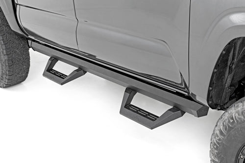 SRX2 Adj aluminio Step | Cabina Doble | Toyota Tacoma 2WD/4WD (2005-2023)