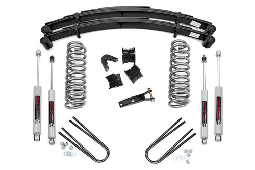 Kit de Elevación de 2.5 Pulgadas | Resortes Traseros | Ford F-100 4WD (1970-1976)