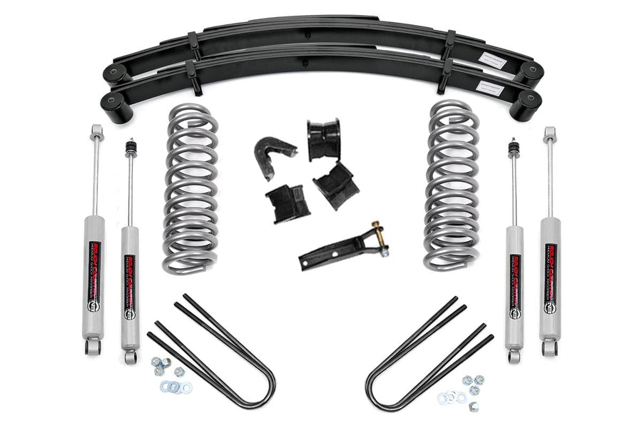 Kit de Elevación de 2.5 Pulgadas | Resortes Traseros | Ford F-100 4WD (1970-1976)