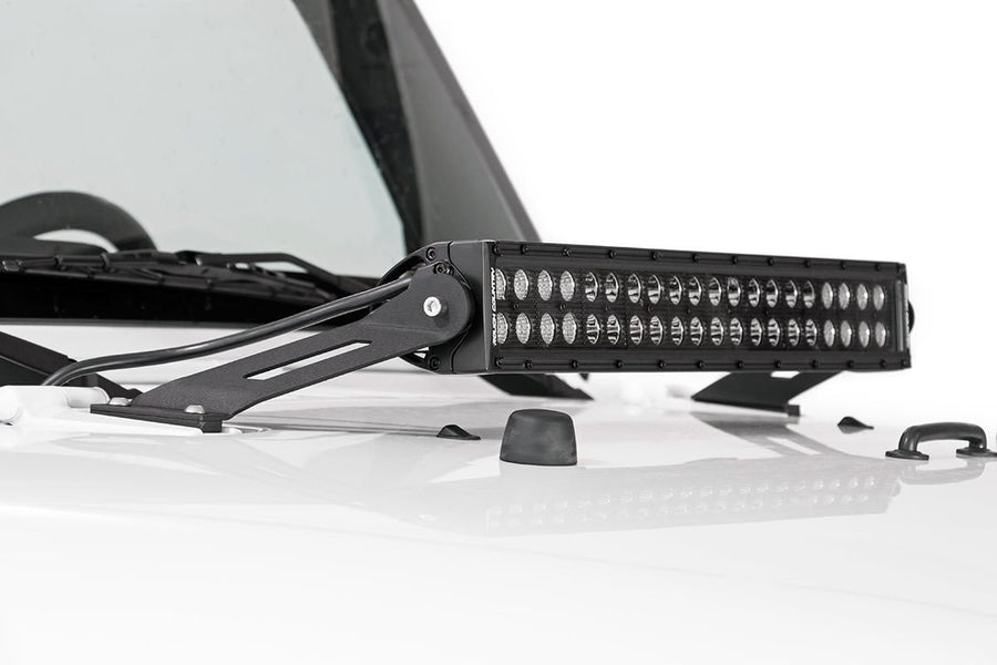 Montaje para Luz LED | Hood | 20" | Jeep Wrangler JK/Wrangler Unlimited  (07-18)
