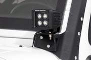 Montaje para Luz LED | Parabrisas Inferior | Pod | Jeep Wrangler JK/Wrangler Unlimited (07-18)