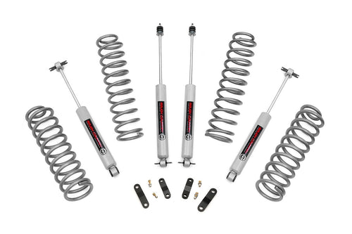 Kit de Elevación de 2.5 Pulgadas | Resortes | Jeep Wrangler Unlimited 2WD/4WD (2007-2018)