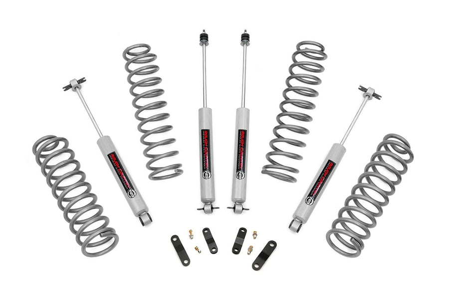 Kit de Elevación de 2.5 Pulgadas | Resortes | Jeep Wrangler Unlimited 2WD/4WD (2007-2018)